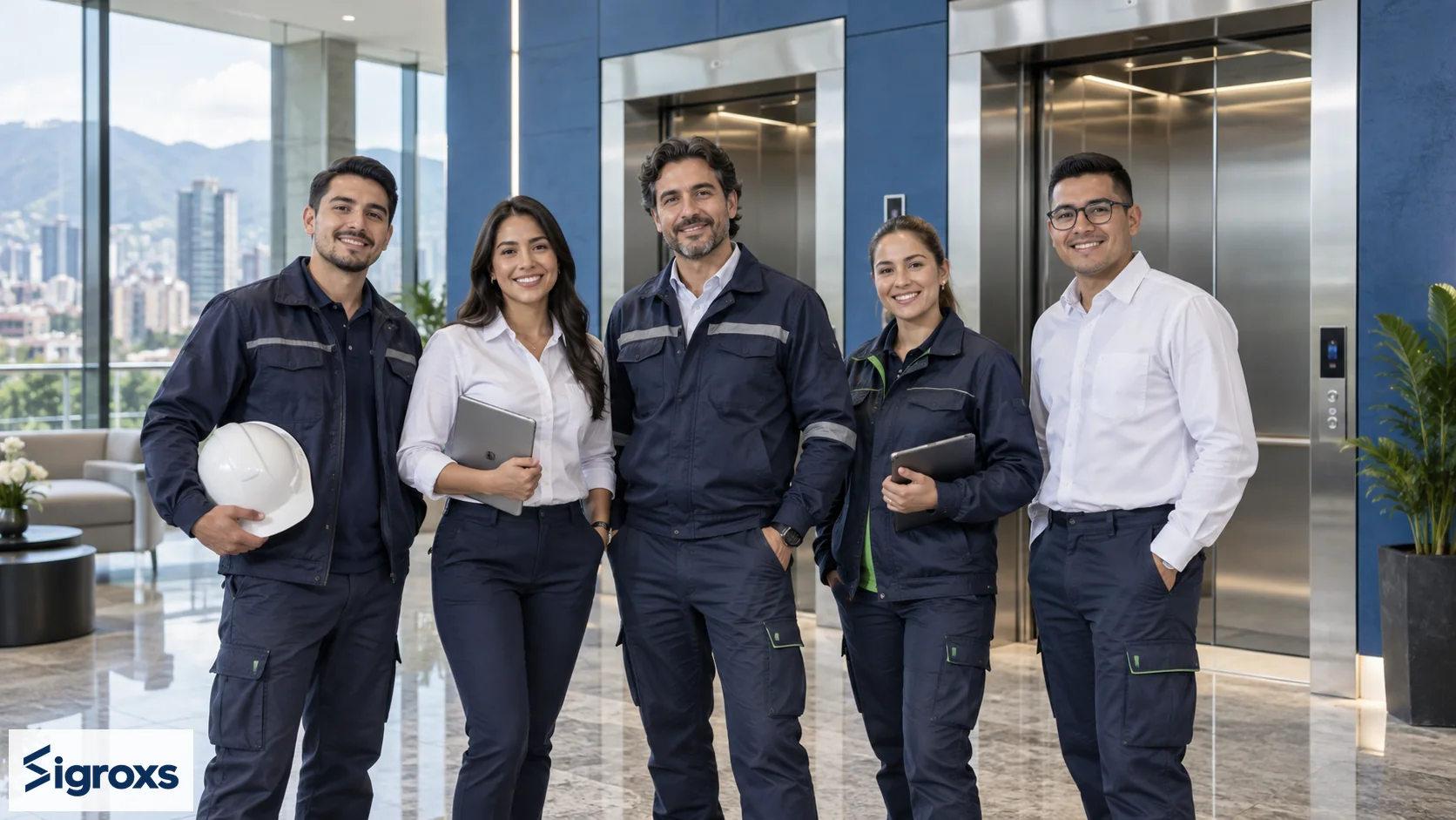 Equipo SIGROXS de mantenimiento de ascensores